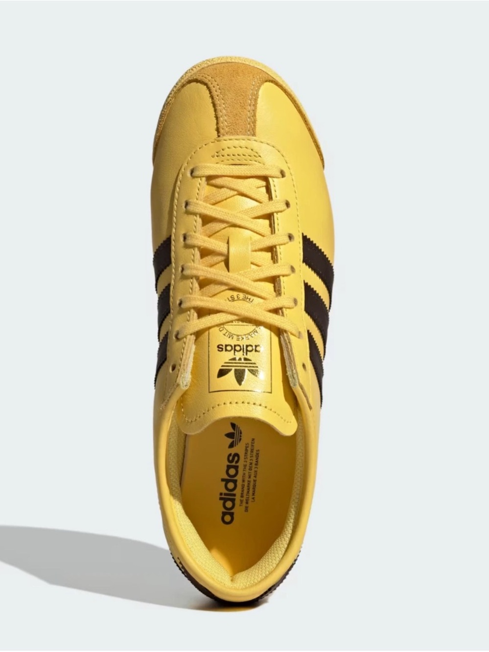 💛 Adidas Italia 70s Sneaker Spring Yellow & Black Women’s Size 8 New In Box